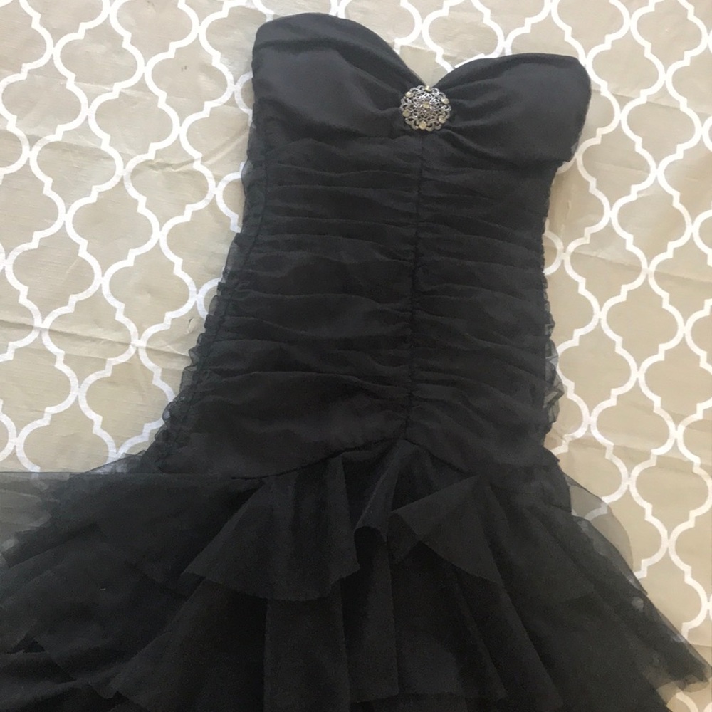 Long black dress